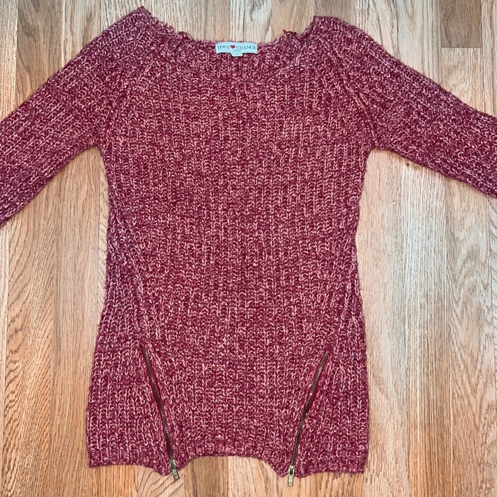 Pink Knit Sweater